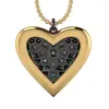 2. Ajour Pave Heart Diamond Pendant thumbnail