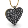 3. Ajour Pave Heart Diamond Pendant thumbnail