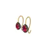 Pear Shaped 0.5ct Ruby Earrings thumbnail
