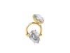 Tilted Pear Shaped Diamond Ring thumbnail