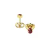 Pear Shaped 0.5ct Ruby Stud Earrings thumbnail