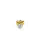 Heart Shaped 0.5ct Diamond Stud Single Earring thumbnail