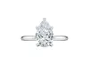 1. 2ct Pear Diamond Lab Ring IGI thumbnail