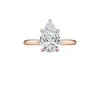 1. 2ct Pear Diamond Natural Ring thumbnail
