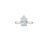 3ct Pear Diamond Lab Ring IGI thumbnail