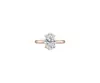 3ct Oval Diamond Lab Ring IGI thumbnail