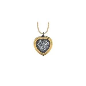 Tiered Heart 5.00ct Diamond Pendant