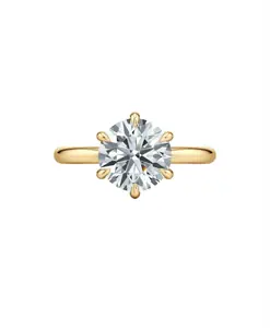 6ct Round Diamond Lab Ring IGI
