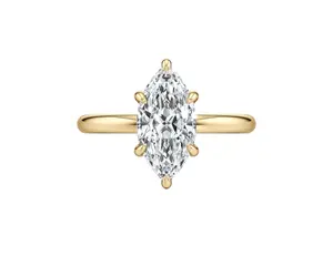 1. 5ct Marquise Diamond Natural Ring thumbnail