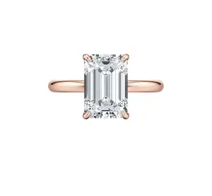 1. 3ct Emerald Diamond Natural Ring thumbnail