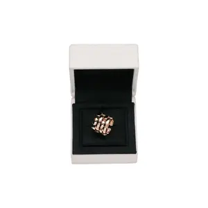 5. Chain Link Rose Gold Ring thumbnail